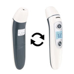 Thermomètre RZ8810 Thermomètre corporel auriculaire affichage LED Thermomètre électronique numérique IR Thermomètre médical infrarouge pour bébé fièvre