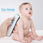 Thermomètre RZ8810 Thermomètre corporel auriculaire affichage LED Thermomètre électronique numérique IR Thermomètre médical infrarouge pour bébé fièvre