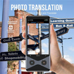 V9000 Traducteur intelligent IA 4G WiFi hors ligne avec support de 137 langues et fonction de traduction de photos