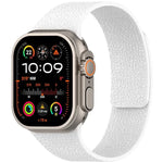 Bracelet de montre magnétique en silicone à texture litchi, compatible avec Apple Watch 46 mm / 49 mm / 45 mm / 44 mm et Apple Watch 42 mm / 41 mm / 40 mm / 38 mm.