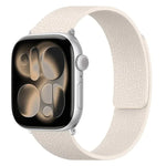 Bracelet de montre magnétique en silicone à texture litchi, compatible avec Apple Watch 46 mm / 49 mm / 45 mm / 44 mm et Apple Watch 42 mm / 41 mm / 40 mm / 38 mm.