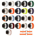 Bracelet de montre magnétique en silicone à texture litchi, compatible avec Apple Watch 46 mm / 49 mm / 45 mm / 44 mm et Apple Watch 42 mm / 41 mm / 40 mm / 38 mm.