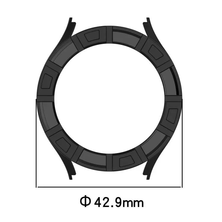 Coque de protection rigide en TPU Armour Hollow, pour Samsung Galaxy Watch 7 40 mm