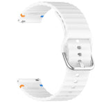 Bracelet de montre en silicone 20 mm à motif de vagues, pour Samsung Galaxy Watch 7 40 / 44mm