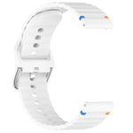Bracelet de montre en silicone 20 mm à motif de vagues, pour Samsung Galaxy Watch 7 40 / 44mm