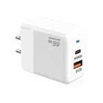 Chargeur compatible protocoles GaN PD 45W + QC3.0 USB pour MacBook, prise US, prise US