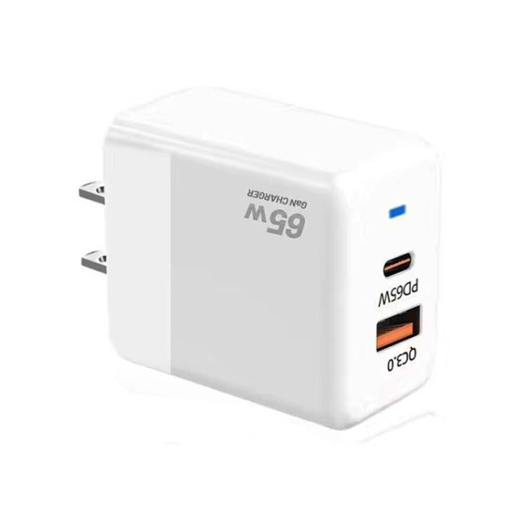 Chargeur compatible protocoles GaN PD 45W + QC3.0 USB pour MacBook, prise US, prise US