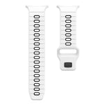 Bracelet de montre en silicone à rayures horizontales et boucle inversée, pour Samsung Galaxy Watch Ultra 47mm / Ultra 2025