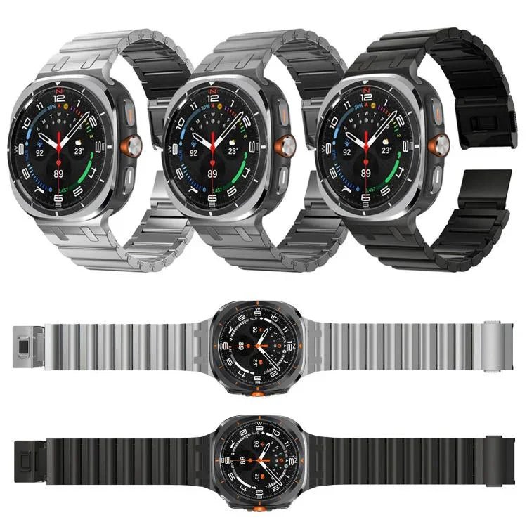 Bracelet de montre en titane, à une perle, pour Samsung Galaxy Watch Ultra 47mm / Ultra 2025