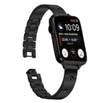 Bracelet de montre en métal à motif pétales de flocon de neige, compatible avec Apple Watch 46 mm / 49 mm / 45 mm / 44 mm et Apple Watch 42 mm / 41 mm / 40 mm / 38 mm.