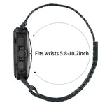 Bracelet de montre en acier inoxydable à boucle magnétique neuf perles, pour Samsung Galaxy Watch Ultra 47mm / Ultra 2025