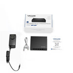 WAVLINK WN701AE IEEE 802.3AF / AT Commutateur Poe de gestion centralisée de points d'accès à découverte automatique, prise américaine, prise britannique, prise européenne, prise australienne
