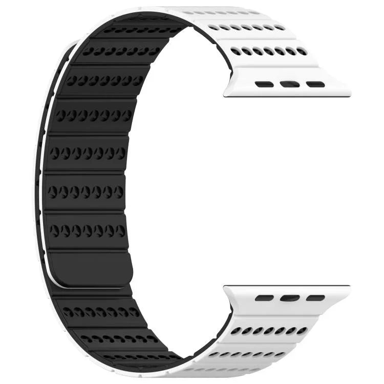 Bracelet magnétique nid d'abeille pour Apple Watch 42 mm / 41 mm / 40 mm / 38 mm et 46 mm / 49 mm / 45 mm / 44 mm