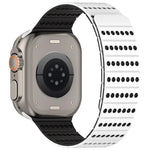 Bracelet magnétique nid d'abeille pour Apple Watch 42 mm / 41 mm / 40 mm / 38 mm et 46 mm / 49 mm / 45 mm / 44 mm