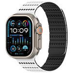 Bracelet magnétique nid d'abeille pour Apple Watch 42 mm / 41 mm / 40 mm / 38 mm et 46 mm / 49 mm / 45 mm / 44 mm