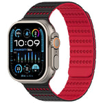 Bracelet magnétique nid d'abeille pour Apple Watch 42 mm / 41 mm / 40 mm / 38 mm et 46 mm / 49 mm / 45 mm / 44 mm