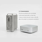 Étui de protection pour ordinateur portable, compatible avec MAC MINI M4/M4 Pro