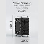 Étui de protection pour ordinateur portable, compatible avec MAC MINI M4/M4 Pro