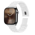 Bracelet de montre en polycarbonate à boucle magnétique à trois billes, motif bonbon, compatible avec Apple Watch 46 mm / 49 mm / 45 mm / 44 mm et Apple Watch 42 mm / 41 mm / 40 mm / 38 mm.