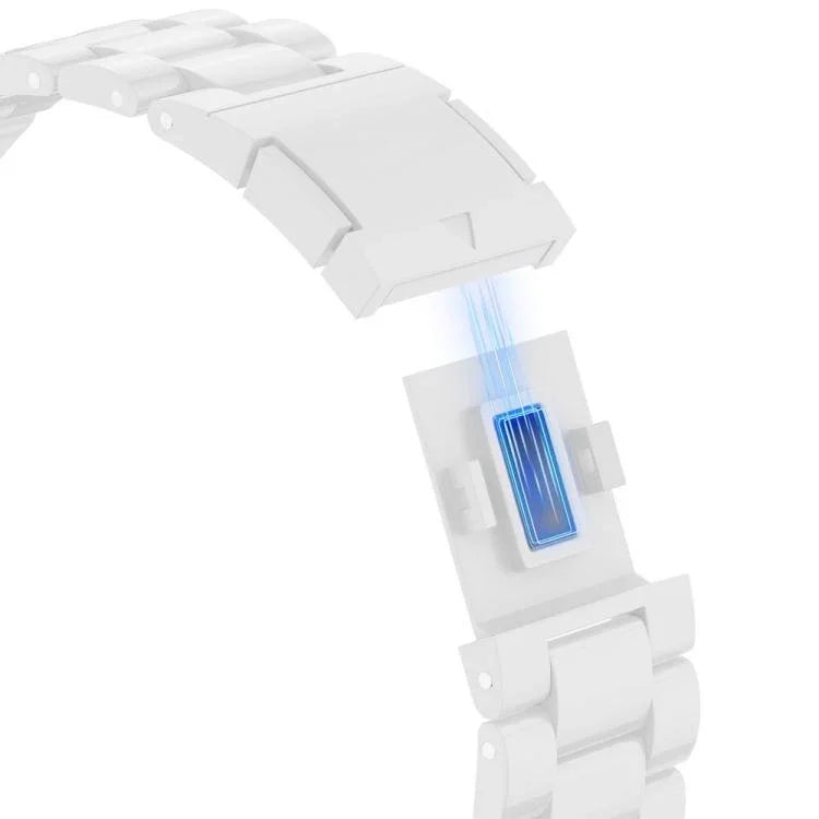 Bracelet de montre à boucle magnétique Candy Three Beads, pour Samsung Galaxy Watch 7 40mm / 44mm