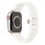 Bracelet de montre en céramique Tank Grain, compatible avec Apple Watch 46 mm / 49 mm / 45 mm / 44 mm et Apple Watch 42 mm / 41 mm / 40 mm / 38 mm