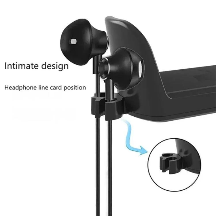 Support de rangement rotatif à 360 degrés sous bureau pour casque de jeu XWJ-EJJ01