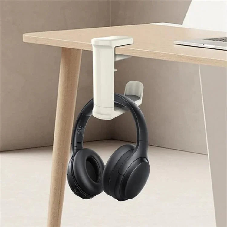Support de rangement rotatif à 360 degrés sous bureau pour casque de jeu XWJ-EJJ01