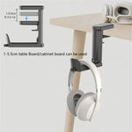 Support de rangement rotatif à 360 degrés sous bureau pour casque de jeu XWJ-EJJ01