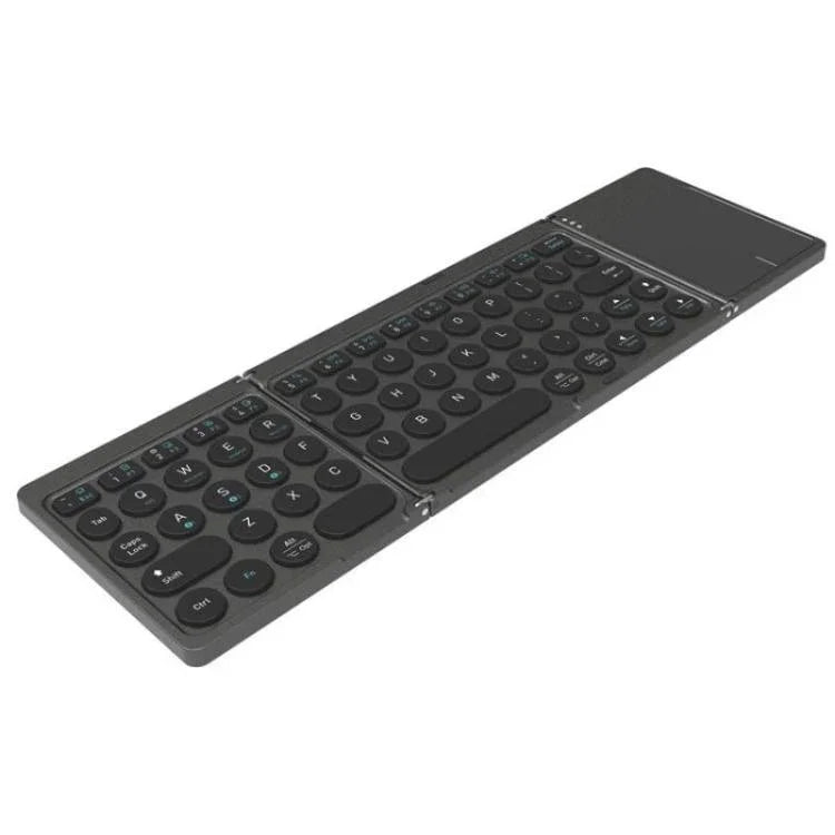 Clavier pliable sans fil Bluetooth compatible KF86 MAX avec pavé tactile, avec pavé tactile