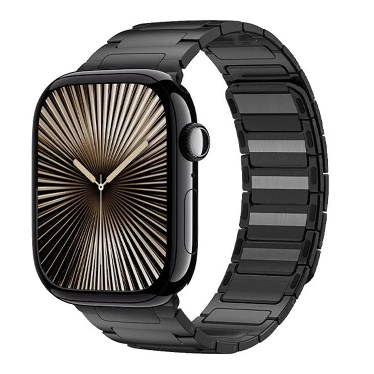 Bracelet magnétique en acier inoxydable I-Beam, pour Apple Watch 46 mm / 49 mm / 45 mm / 44 mm, pour Apple Watch 42 mm / 41 mm / 40 mm / 38 mm