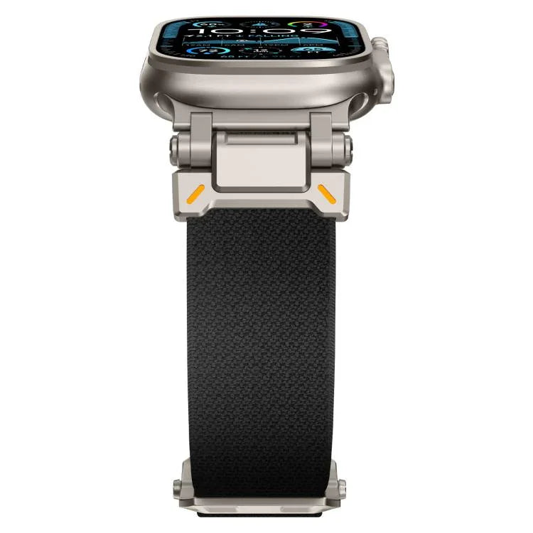Bracelet de montre Explorer en polyester et nylon, pour Apple Watch 46 mm / 49 mm / 45 mm / 44 mm