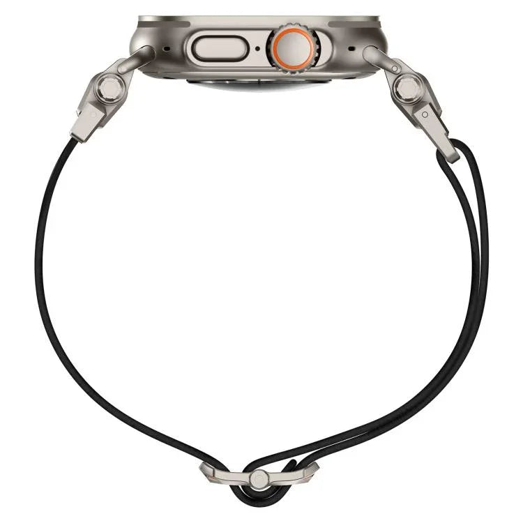 Bracelet de montre Explorer en polyester et nylon, pour Apple Watch 46 mm / 49 mm / 45 mm / 44 mm