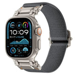 Bracelet de montre Explorer en polyester et nylon, pour Apple Watch 46 mm / 49 mm / 45 mm / 44 mm