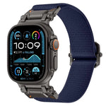 Bracelet de montre Explorer en polyester et nylon, pour Apple Watch 46 mm / 49 mm / 45 mm / 44 mm
