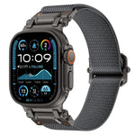Bracelet de montre Explorer en polyester et nylon, pour Apple Watch 46 mm / 49 mm / 45 mm / 44 mm