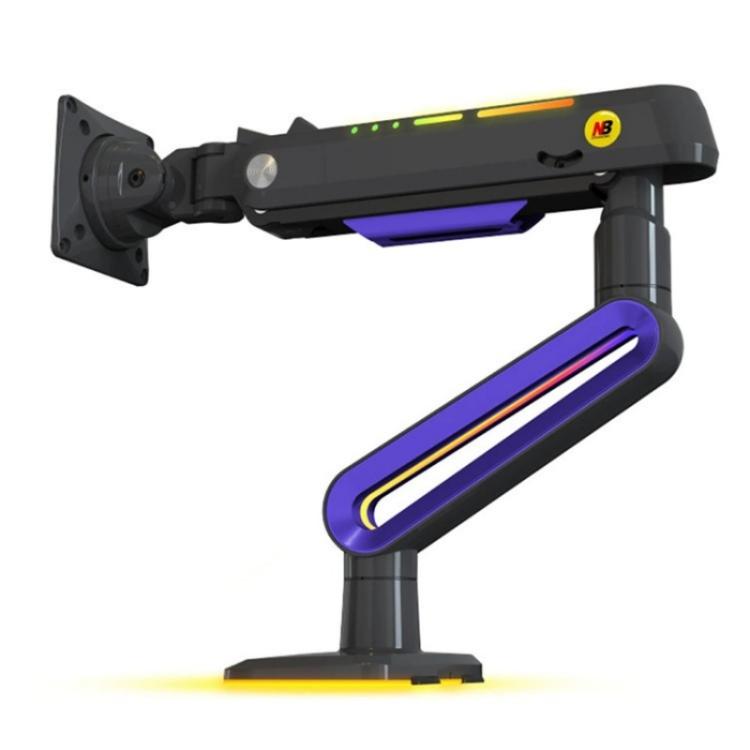 Pied de Moniteur de Jeu avec Ressort Mécanique Réglable en Hauteur pour Bureau NORTH BAYOU G70, G70