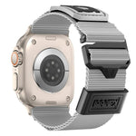Bracelet de montre sport en nylon tressé Kalebol, compatible avec Apple Watch 46 mm / 49 mm / 45 mm / 44 mm et Apple Watch 42 mm / 41 mm / 40 mm / 38 mm