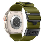 Bracelet de montre sport en nylon tressé Kalebol, compatible avec Apple Watch 46 mm / 49 mm / 45 mm / 44 mm et Apple Watch 42 mm / 41 mm / 40 mm / 38 mm