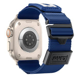 Bracelet de montre sport en nylon tressé Kalebol, compatible avec Apple Watch 46 mm / 49 mm / 45 mm / 44 mm et Apple Watch 42 mm / 41 mm / 40 mm / 38 mm