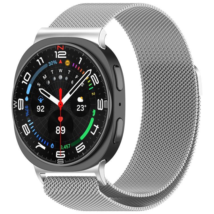 Bracelet de Montre en Acier Inoxydable Magnétique Milan, Pour Samsung Galaxy Watch8 / Watch8 Classic