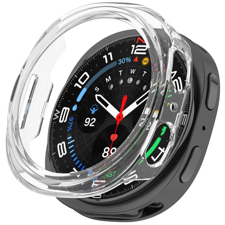 Cache de montre PC creux à demi-couverture, pour Samsung Galaxy Watch8 Classic 46mm, pour Samsung Galaxy Watch 8 44mm, pour Samsung Galaxy Watch 8 40mm