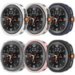 Cache de montre PC creux à demi-couverture, pour Samsung Galaxy Watch8 Classic 46mm, pour Samsung Galaxy Watch 8 44mm, pour Samsung Galaxy Watch 8 40mm