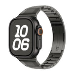 Bracelet de montre incurvé en acier inoxydable détachable sur les côtés, pour Apple Watch 46 mm / 49 mm / 45 mm / 44 mm, pour Apple Watch 42 mm / 41 mm / 40 mm / 38 mm