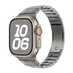 Bracelet de montre incurvé en acier inoxydable détachable sur les côtés, pour Apple Watch 46 mm / 49 mm / 45 mm / 44 mm, pour Apple Watch 42 mm / 41 mm / 40 mm / 38 mm