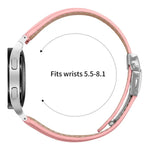 Bracelet de montre en cuir avec boucle ardillon au dos de tortue, texture litchi, argent, pour Samsung Galaxy Watch 7 40 / 44mm