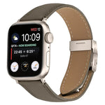 Bracelet de montre en cuir à boucle ardillon effet tortue, motif litchi et étoiles, compatible avec Apple Watch 46 mm / 49 mm / 45 mm / 44 mm et Apple Watch 42 mm / 41 mm / 40 mm / 38 mm.