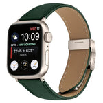 Bracelet de montre en cuir à boucle ardillon effet tortue, motif litchi et étoiles, compatible avec Apple Watch 46 mm / 49 mm / 45 mm / 44 mm et Apple Watch 42 mm / 41 mm / 40 mm / 38 mm.