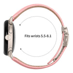 Bracelet de montre en cuir avec boucle texturée Litchi et motif Starlight, pour Google Pixel Watch 4 / 3 / 2 / 1 41 mm