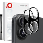 2x Protection Objectif NORTHJO Film en Verre Trempé HD 3D, Pour iPhone 17 Pro Max, Pour iPhone 17 Pro, Pour iPhone 17, Pour iPhone Air