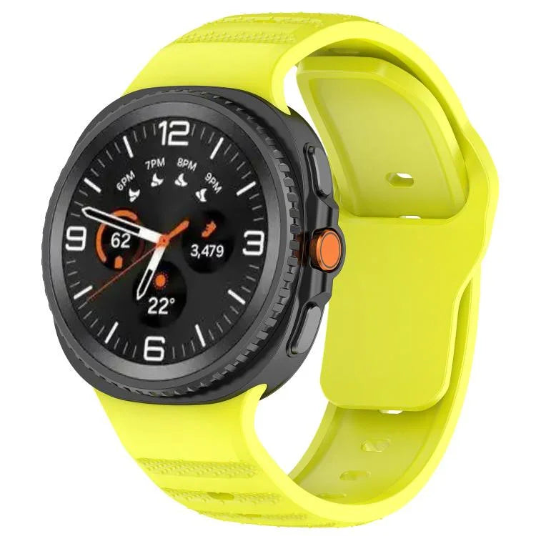 Bracelet de montre en silicone avec boucle à motif à pois, pour Samsung Galaxy Watch8 / Watch8 Classic